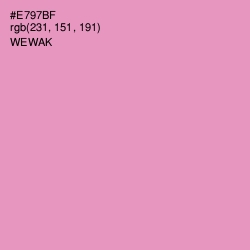 #E797BF - Wewak Color Image