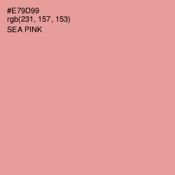 #E79D99 - Sea Pink Color Image