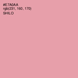 #E7A0AA - Shilo Color Image