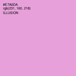 #E7A0DA - Illusion Color Image
