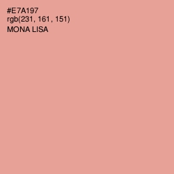 #E7A197 - Mona Lisa Color Image