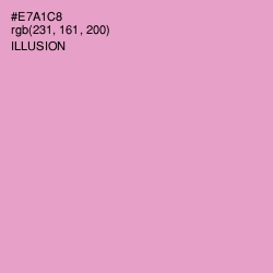 #E7A1C8 - Illusion Color Image