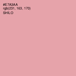 #E7A3AA - Shilo Color Image