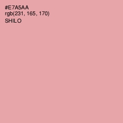 #E7A5AA - Shilo Color Image