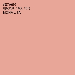 #E7A697 - Mona Lisa Color Image