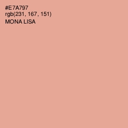 #E7A797 - Mona Lisa Color Image