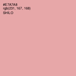 #E7A7A8 - Shilo Color Image