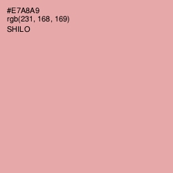 #E7A8A9 - Shilo Color Image