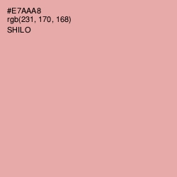 #E7AAA8 - Shilo Color Image