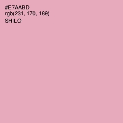 #E7AABD - Shilo Color Image