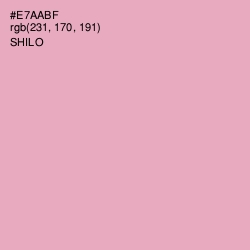 #E7AABF - Shilo Color Image