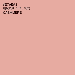 #E7ABA2 - Cashmere Color Image