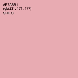 #E7ABB1 - Shilo Color Image