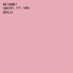 #E7ABB7 - Shilo Color Image