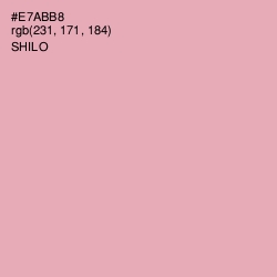 #E7ABB8 - Shilo Color Image