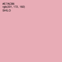 #E7ACB6 - Shilo Color Image