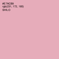 #E7ACB9 - Shilo Color Image