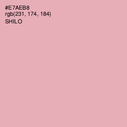 #E7AEB8 - Shilo Color Image