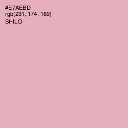 #E7AEBD - Shilo Color Image