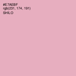 #E7AEBF - Shilo Color Image