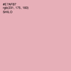#E7AFB7 - Shilo Color Image