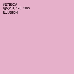 #E7B0CA - Illusion Color Image