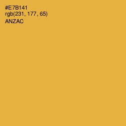 #E7B141 - Anzac Color Image