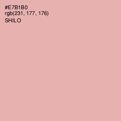 #E7B1B0 - Shilo Color Image