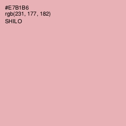 #E7B1B6 - Shilo Color Image