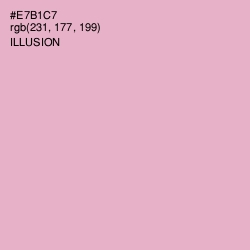 #E7B1C7 - Illusion Color Image