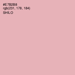 #E7B2B8 - Shilo Color Image