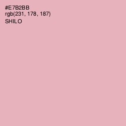 #E7B2BB - Shilo Color Image