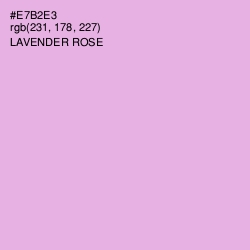 #E7B2E3 - Lavender Rose Color Image