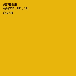#E7B50B - Corn Color Image