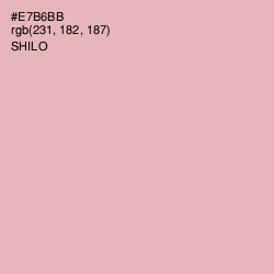 #E7B6BB - Shilo Color Image