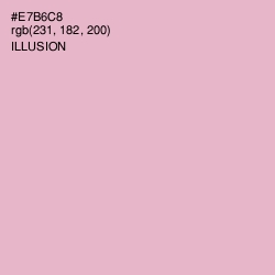 #E7B6C8 - Illusion Color Image