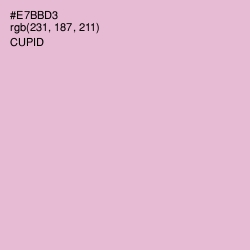 #E7BBD3 - Cupid Color Image