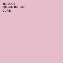 #E7BCCB - Cupid Color Image