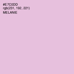 #E7C0DD - Melanie Color Image