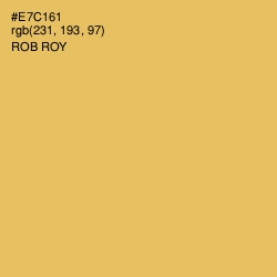 #E7C161 - Rob Roy Color Image