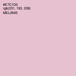 #E7C1D0 - Melanie Color Image