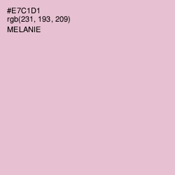 #E7C1D1 - Melanie Color Image