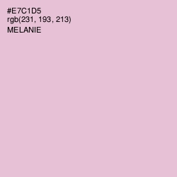 #E7C1D5 - Melanie Color Image