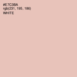 #E7C3BA - Beauty Bush Color Image