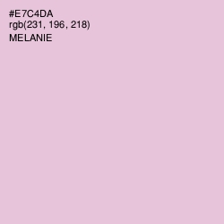 #E7C4DA - Melanie Color Image