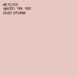 #E7C7C0 - Dust Storm Color Image