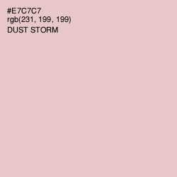 #E7C7C7 - Dust Storm Color Image