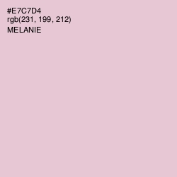 #E7C7D4 - Melanie Color Image