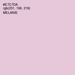 #E7C7DA - Melanie Color Image