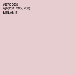 #E7CDD0 - Melanie Color Image